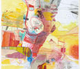 WILFRIED ANTHOFER  "Spaziergang V", 2012, Collage, 43 x 32 cm 