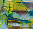 GISELA CONRAD   "Alles war hier vor langer Zeit",  2012, Acryl auf Leinwand, 100 x 140 cm 