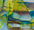 GISELA CONRAD   "Alles war hier vor langer Zeit",  2012, Acryl auf Leinwand, 100 x 140 cm 